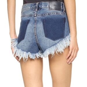 One Teaspoon Rollers denim jean shorts